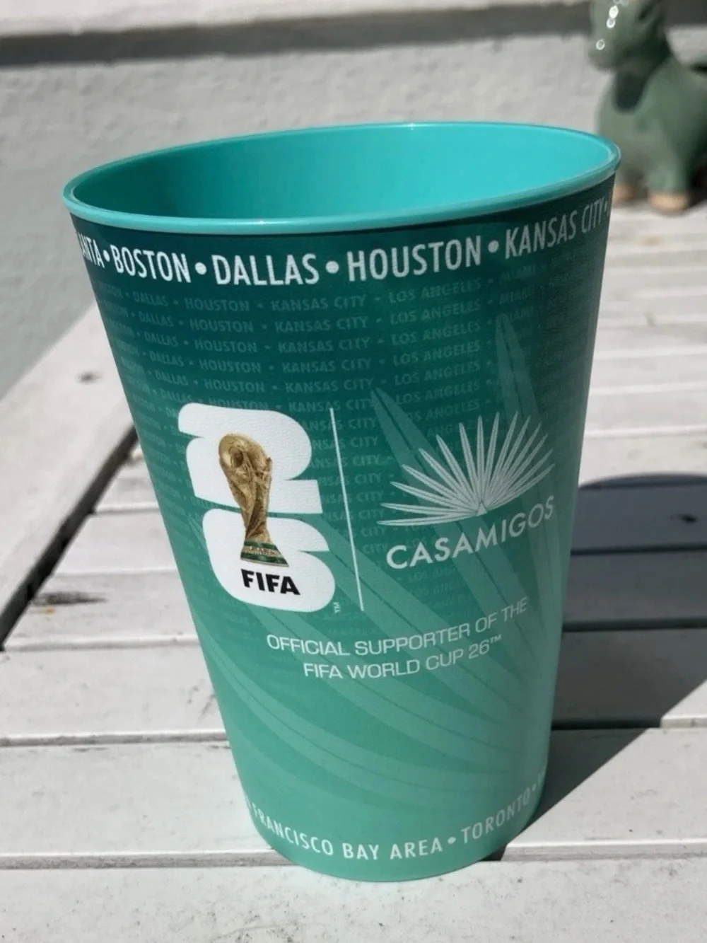 Official Casamigos World Cup FIFA 2026 Drinking Cup. Brand New. Unused